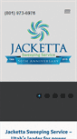 Mobile Screenshot of jackettasweeping.com
